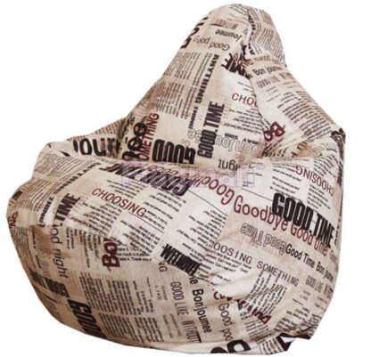 Кресло мешок Груша Gazeta (Coffee)