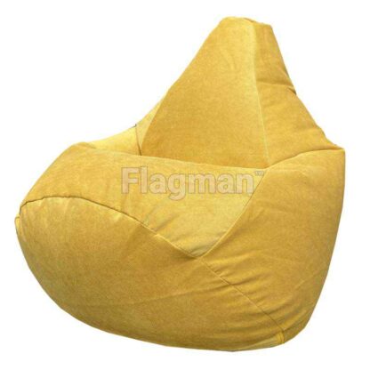 Кресло мешок Груша Verona 35 (Yellow)