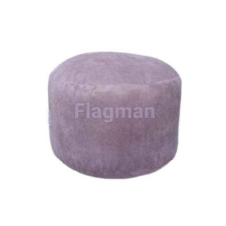 Пуф из мебельной ткани 140 рублей (Диаметр — 60 см, высота — 35 см) 100512